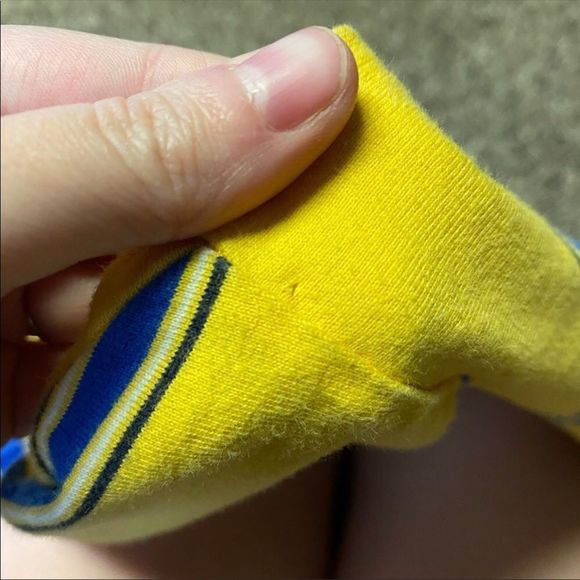 NAUTICA | Men’s Yellow Striped Polo Tshirt - Picture 3 of 4